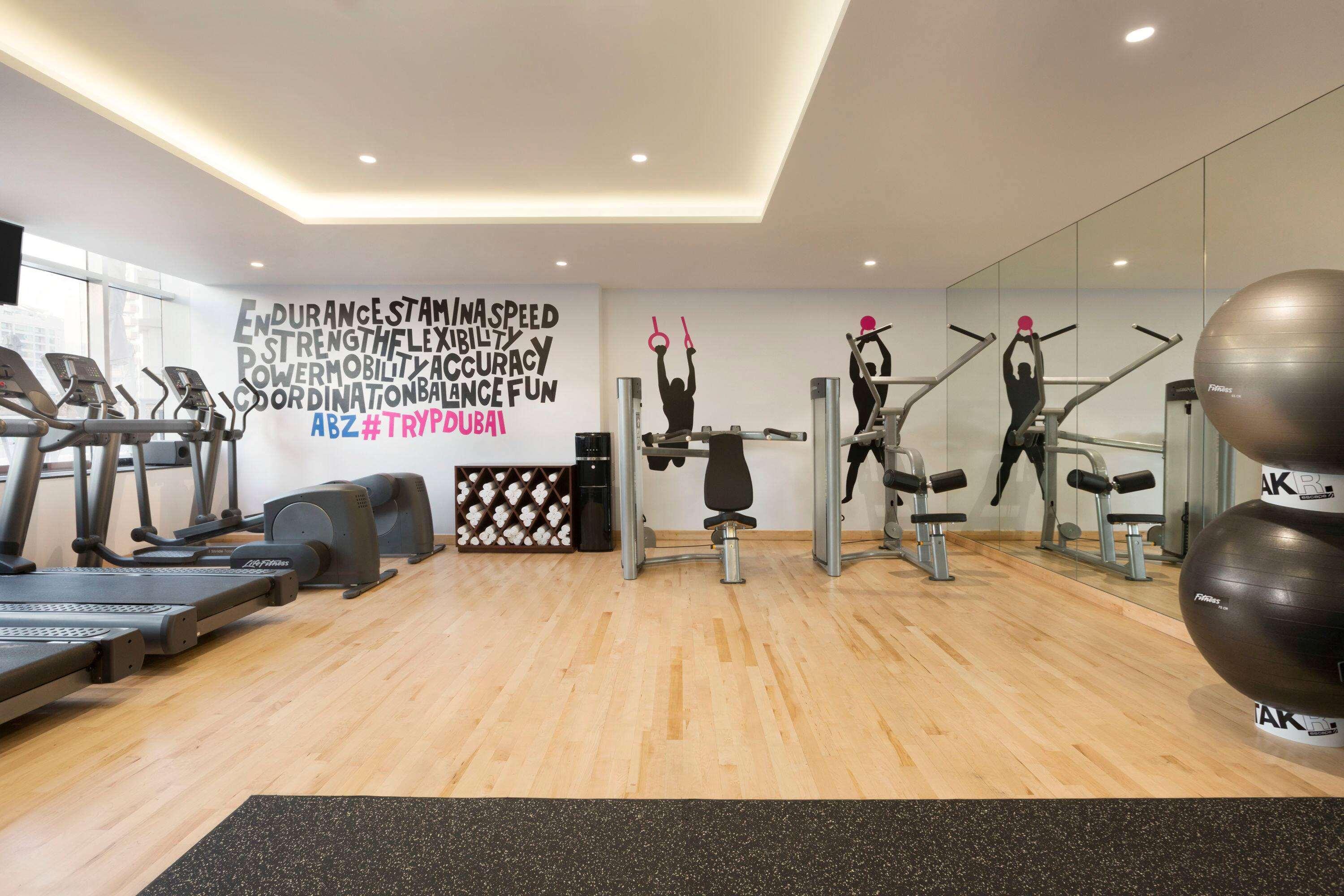 Tryp By Wyndham Dubai Hotel Exterior photo Fitness center in Dubai