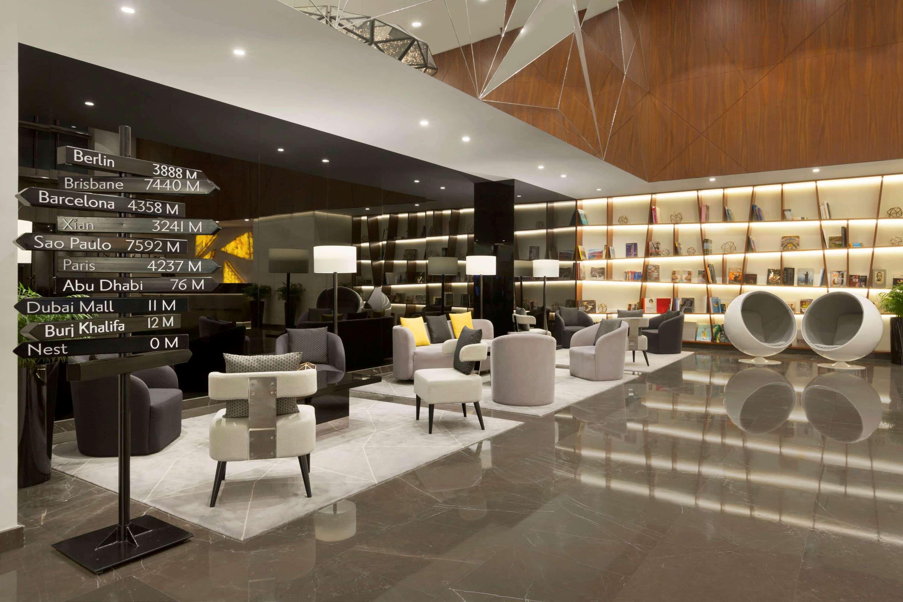 Tryp By Wyndham Dubai Hotel Exterior photo The lobby of the hotel