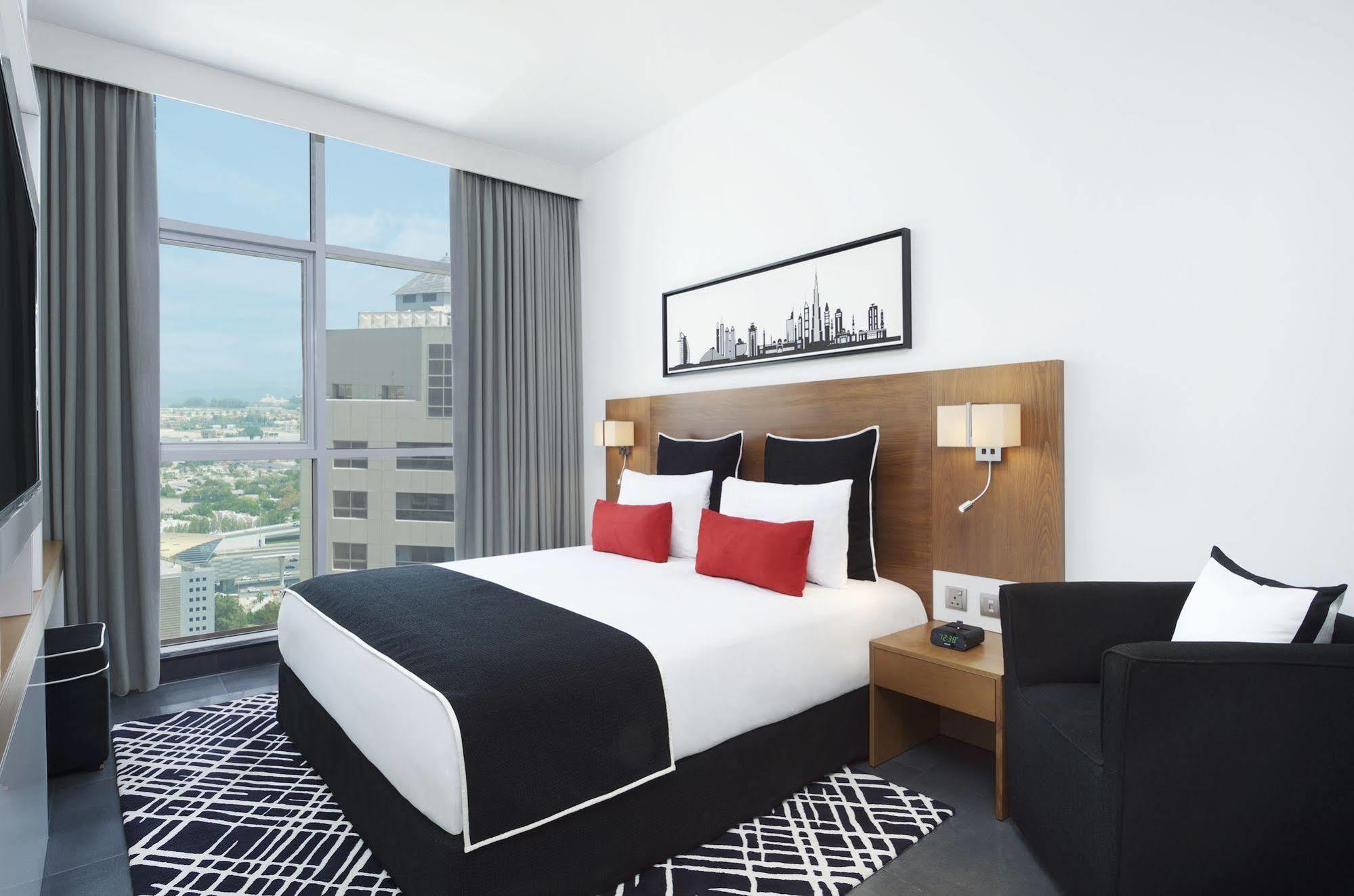 Tryp By Wyndham Dubai Hotel Exterior photo A room at the hotel