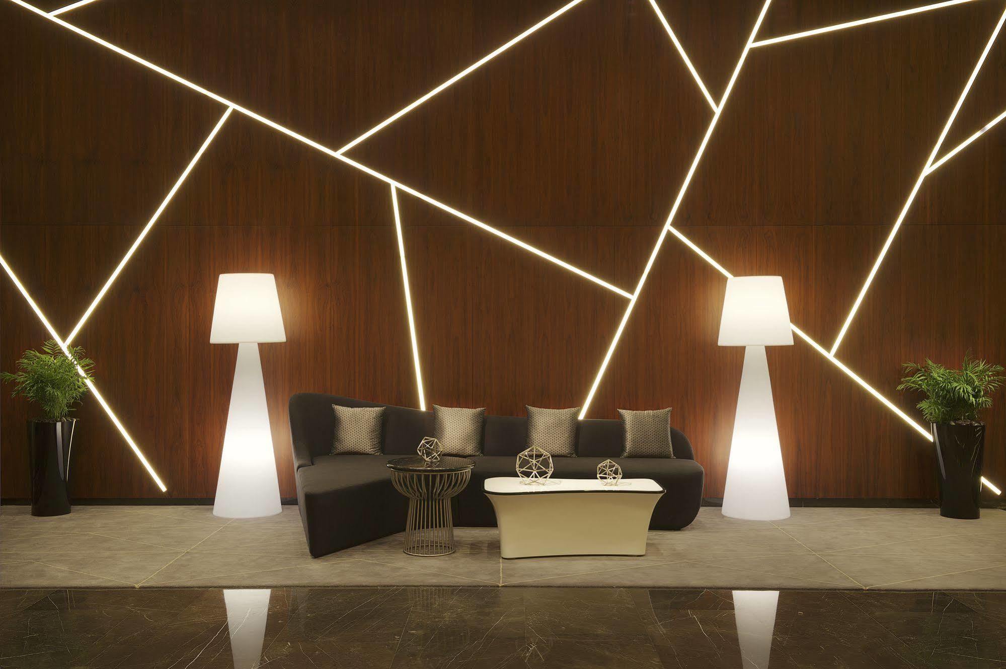Tryp By Wyndham Dubai Hotel Exterior photo "The interior of the building is designed to reflect the modern style of the city"